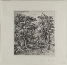 Road Scene, Heathersett, 1812. Creator: John Crome