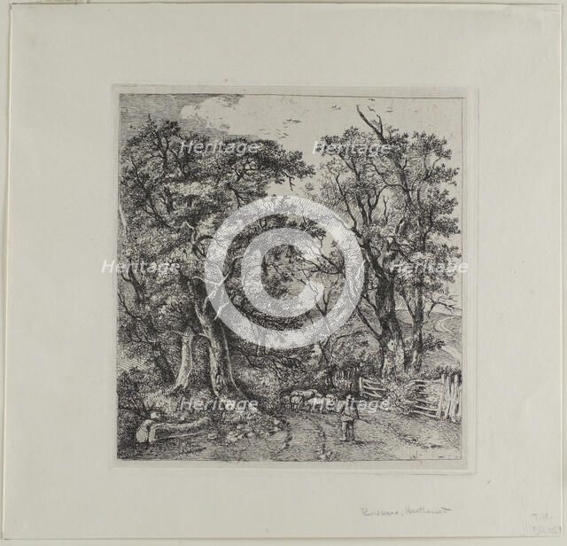 Road Scene, Heathersett, 1812. Creator: John Crome.