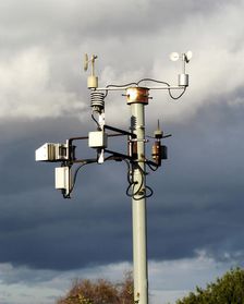 Road side weather station