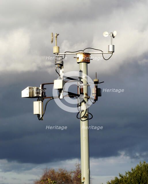 Road side weather station. Artist: Unknown.