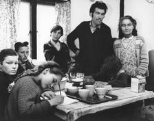 Roadside gipsy family re-housed, 1960s