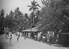Roadside Scene on the Way to Mt. Lavinia c1890, (1910). Artist: Alfred William Amandus Plate