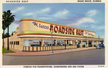 Roadside Rest, Miami Beach, Florida, USA, 1937