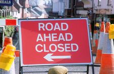 Roadworks 2001,Lyndhurst in Hampshire