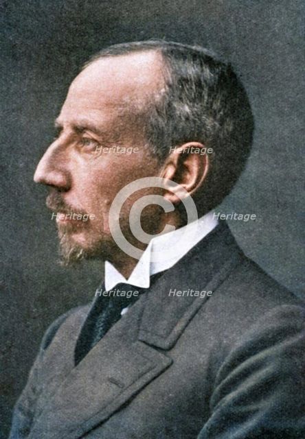 Roald Engelbrecht Gravning Amundsen, Norwegian explorer. Creator: Unknown.