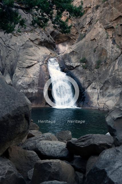 Roaring River Falls, Kings Canyon, California, USA, 2022. Creator: Ethel Davies.