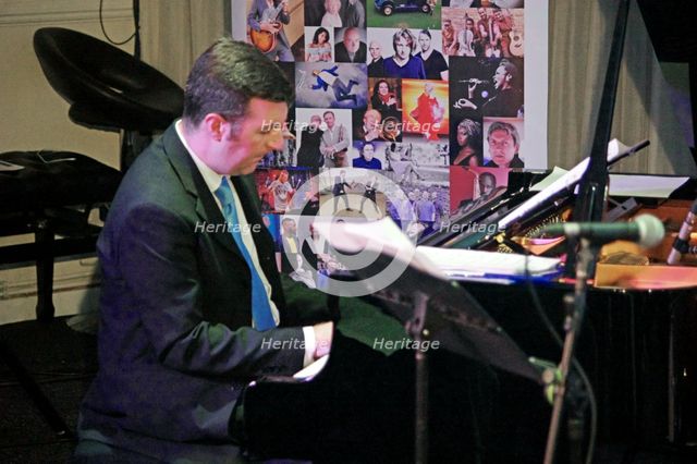 Rob Barron, Watermill Jazz Club, Dorking Surrey, 24 Sept 2019. Creator: Brian O'Connor.