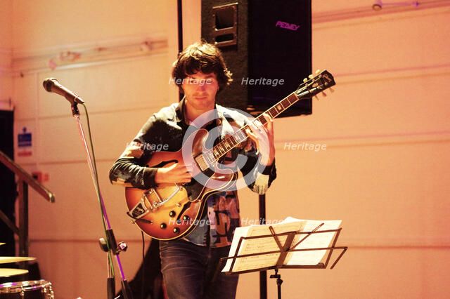 Rob Luft, Byron Wallen 4 Corners, Battle Jazz Festival, Battle, East Sussex, July 2023. Creator: Brian O'Connor.