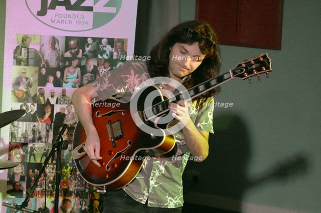 Rob Luft, Eddie Parker’s Airborn, Watermill Jazz Club, Dorking, Surrey, March 2025. Creator: Brian O'Connor.
