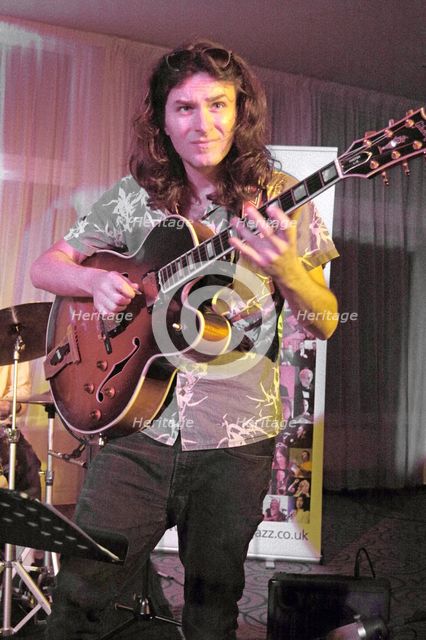 Rob Luft, Eddie Parker’s Airborn, Watermill Jazz Club, Dorking, Surrey, March 2025. Creator: Brian O'Connor.