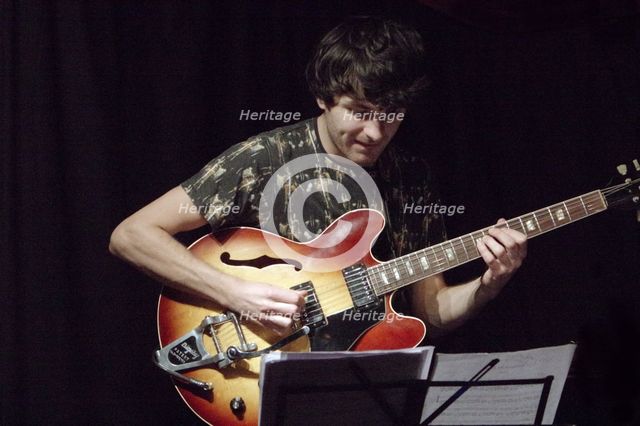 Rob Luft, Zone-B, Verdict Jazz Club, Brighton, East Sussex, 13 Dec 2019. Creator: Brian O'Connor.