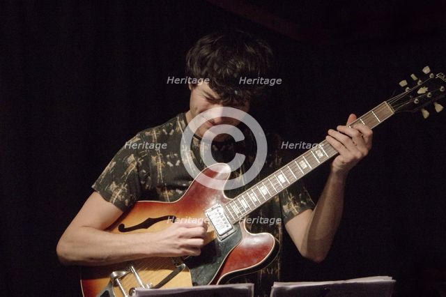 Rob Luft, Zone-B, Verdict Jazz Club, Brighton, East Sussex, 13 Dec 2019. Creator: Brian O'Connor.
