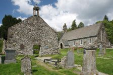 Rob Roy's grave at Balquhidder Parish Church, Stirling, Scotland. Creator: Peter Thompson