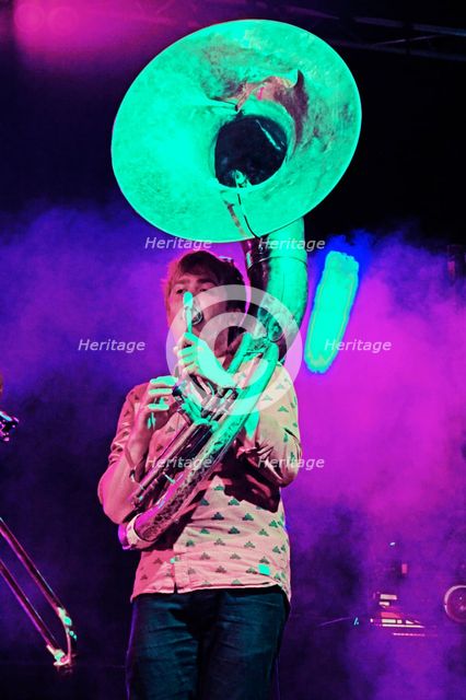 Rob Slater, Love Supreme Jazz Festival, Glynde Place, East Sussex, 2015. Artist: Brian O'Connor.
