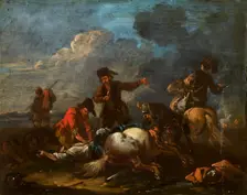 Robber, 1st half of 18th century. Creator: August Querfurt