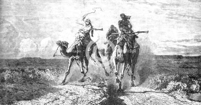'Robbers of the Desert; A Naturalist's Ride in the Atlas Mountains', 1875. Creator: Unknown.