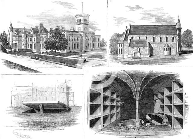 Robbery of the tomb of the Late Earl of Crawford and Balcarres, 1881. Creator: Unknown.