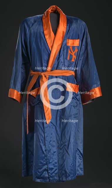 Robe worn by Floyd Patterson for World Heavyweight Title against Sonny Liston, 1962. Creator: Unknown.