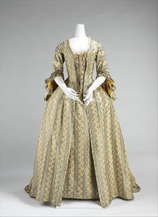 Robe à la Française, French, 1760-70. Creator: Unknown