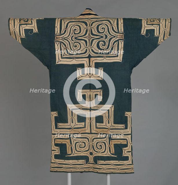 Robe, Japan, late Edo period (1789-1868)/ Meiji period (1868-1912), 19th century. Creator: Unknown.