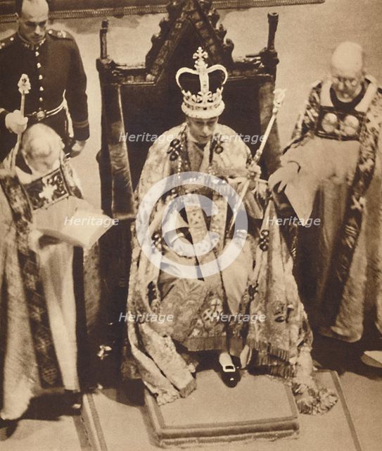 'Robed and Crowned', May 12 1937. Artist: Unknown.