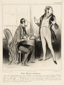 Robert Macaire actionnaire, 1838. Creator: Honore Daumier