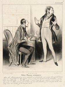 Robert Macaire actionnaire, 1838. Creator: Honore Daumier