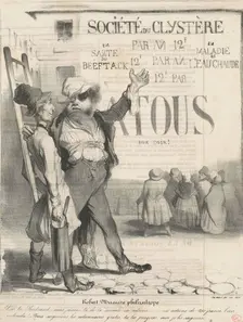 Robert Macaire philantrope, 19th century. Creator: Honore Daumier