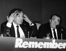 Robert Maxwell (1923-1991), Czech publisher/businessman