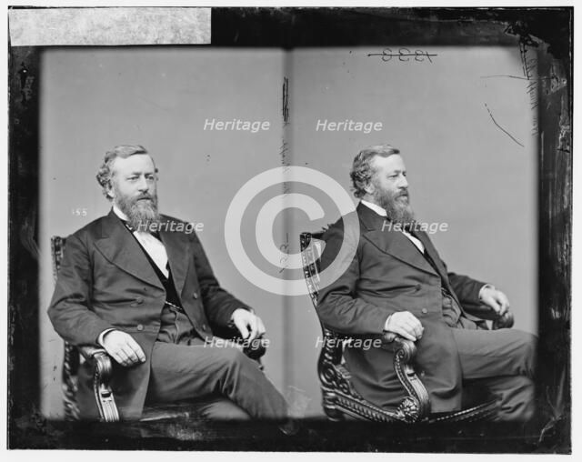 Robert McCarty Knapp of Illinois, between 1865 and 1880. Creator: Unknown.