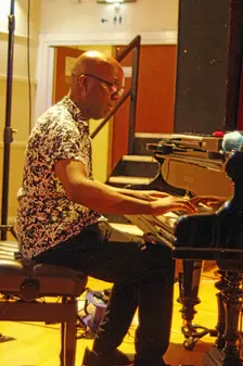 Robert Mitchell, Robert Mitchell True Think, Battle Jazz Festival, Battle, East Sussex, July 2023. Creator: Brian O'Connor