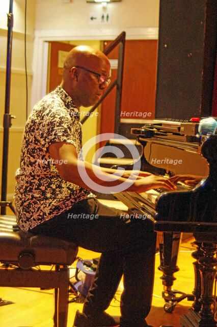 Robert Mitchell, Robert Mitchell True Think, Battle Jazz Festival, Battle, East Sussex, July 2023. Creator: Brian O'Connor.