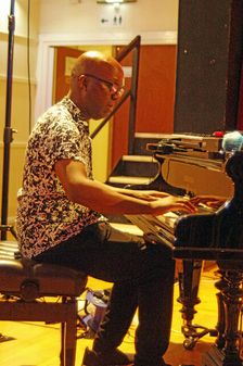 Robert Mitchell, Robert Mitchell True Think, Battle Jazz Festival, Battle, East Sussex, July 2023. Creator: Brian O'Connor