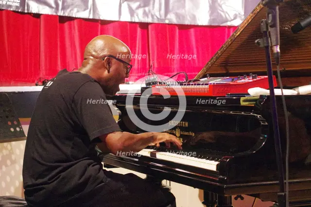 Robert Mitchell, Robert Mitchell’s True Think, Battle Jazz Festival, Battle, East Sussex, July 2024. Creator: Brian O'Connor.