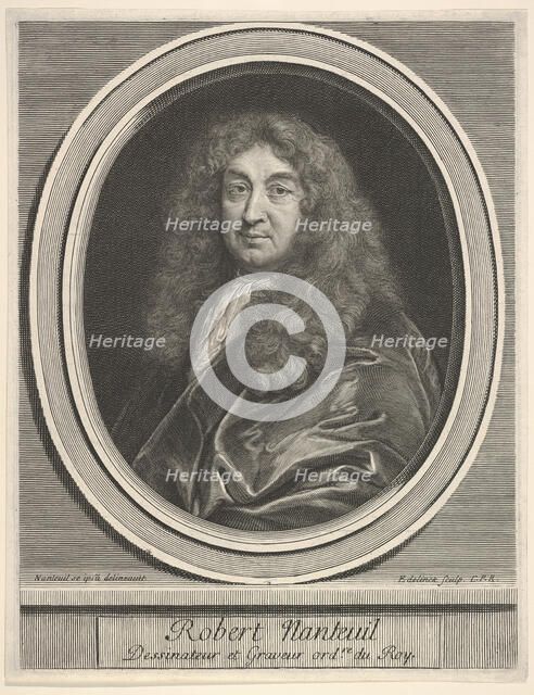 Robert Nanteuil. Creator: Gerard Edelinck.