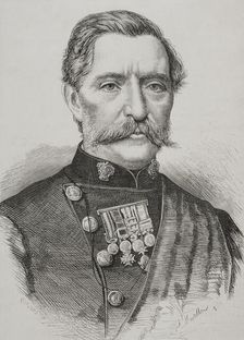 Robert Napier (1810-1890), 1st Baron Napier, British field marshal, 1878. Creator: Andrés Ovejero