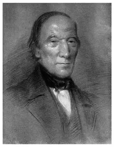 Robert Owen, Welsh-born industrialist, philanthropist and socialist, 1851 (1956)