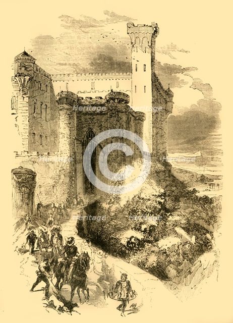 'Robert of Normandy at the Castle of the Count of Conversano', c1890. Creator: Unknown.