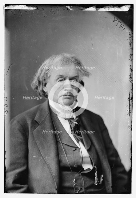 Robert Augustus Toombs of Georgia, between 1870 and 1880. Creator: Unknown.