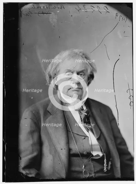 Robert Augustus Toombs of Georgia, between 1870 and 1880. Creator: Unknown.