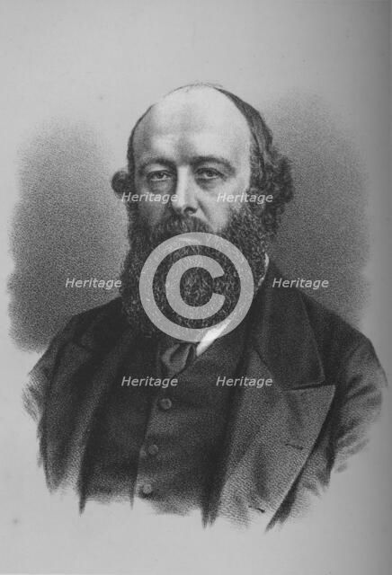 Robert Arthur Talbot Gascoyne-Cecil, 3rd Marquis of Salisbury, British politician, c1880s (1883). Artist: Unknown.