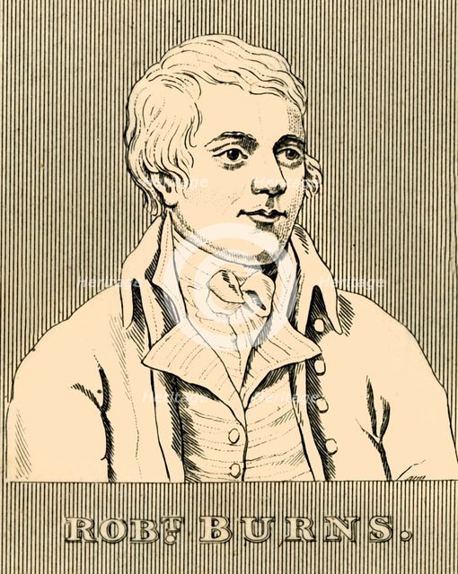 'Robert Burns', (1759-1796), 1830. Creator: Unknown.