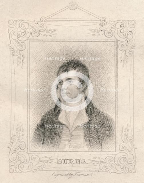 Robert Burns, (1821).  Creator: Freeman.