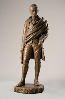 Robert Burns - Maquette for the Statue on Union Terrace, 1889. Creator: Henry Bain Smith