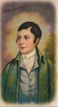 Robert Burns, Scottish poet (1759-1796), 1912