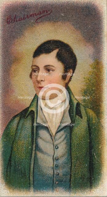 Robert Burns, Scottish poet (1759-1796), 1912. Artist: Unknown