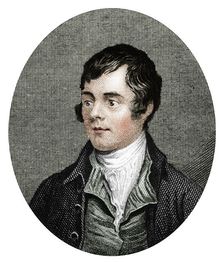 Robert Burns, Scottish poet, 1877