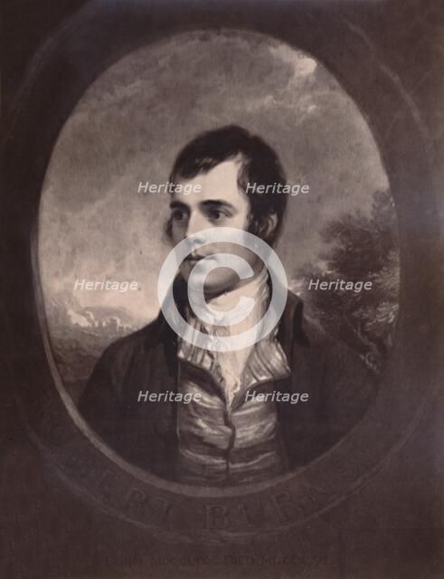 Robert Burns, Scottish poet, 19th century (1894). Artist: William Walker.