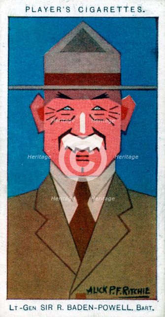Robert Baden-Powell, 1st Baron Baden-Powell, 1926. Creator: Alick P F Ritchie.