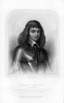 Robert Baillie, Scottish historical writer and professor of divinity, (1870). Artist: J Shury